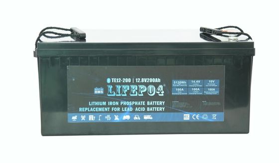 Φορητή Lifepo4 μπαταρία ABS 12V 200AH για την εφεδρική δύναμη
