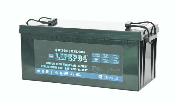 Φορητή Lifepo4 μπαταρία ABS 12V 200AH για την εφεδρική δύναμη