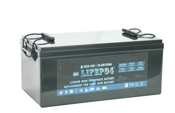 Φορητή μπαταρία λίθιου 24V 100AH Lifep04 για την εφεδρική δύναμη