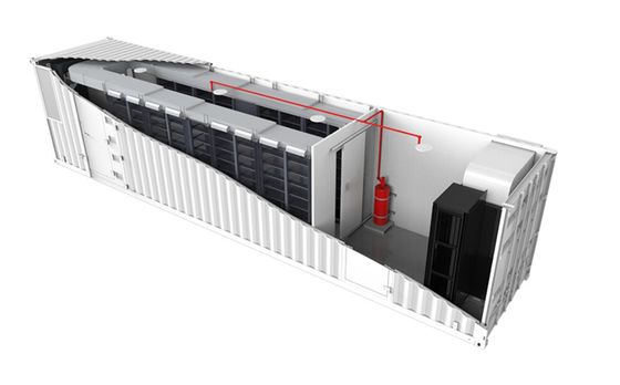 MWH BESS σύστημα 500kwh ενεργειακής αποθήκευσης μπαταριών 1,37 MWH ESS στο πακέτο μπαταριών