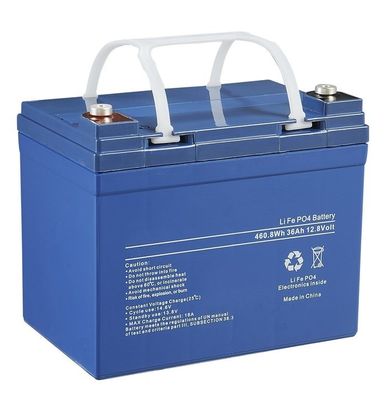Μπαταρία λίθιου μπαταριών 12.8v rv LFP rv 12v 36ah για τις εγχώριες συσκευές