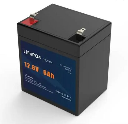 Μπαταρία λίθιου ABS LFP 12v rv Lifepo4 12v 6ah για τα εργαλεία δύναμης