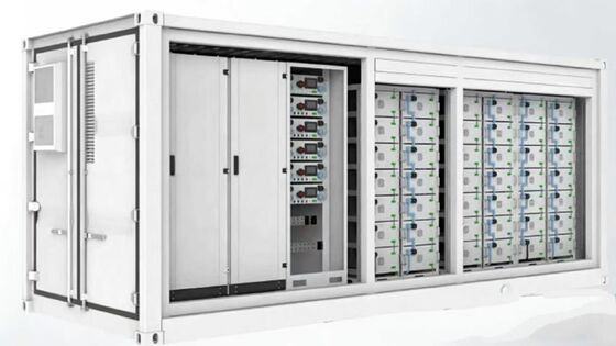 Βιομηχανικό και εμπορικό σύστημα αποθήκευσης ενέργειας για μεταφορά φορτίου